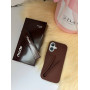 Стильний чохол Rhode в кольорі Espresso з блиском на iPhone 16